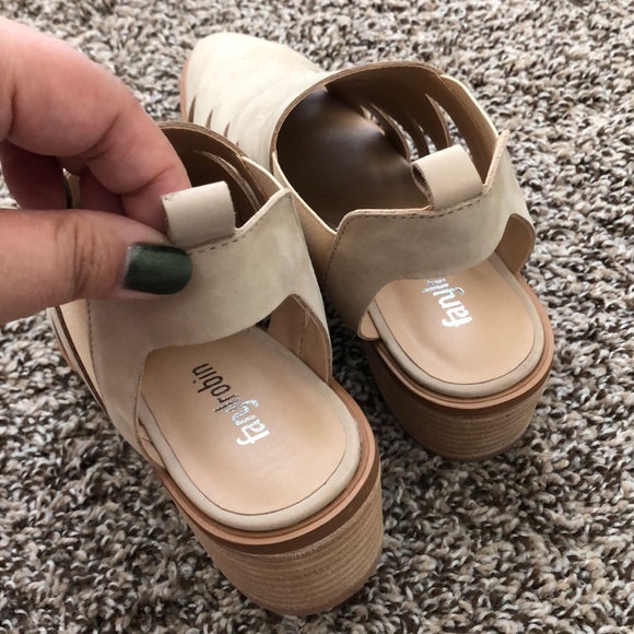 Anthropologie Cut Out Ankle Boots - Picture 3 of 6